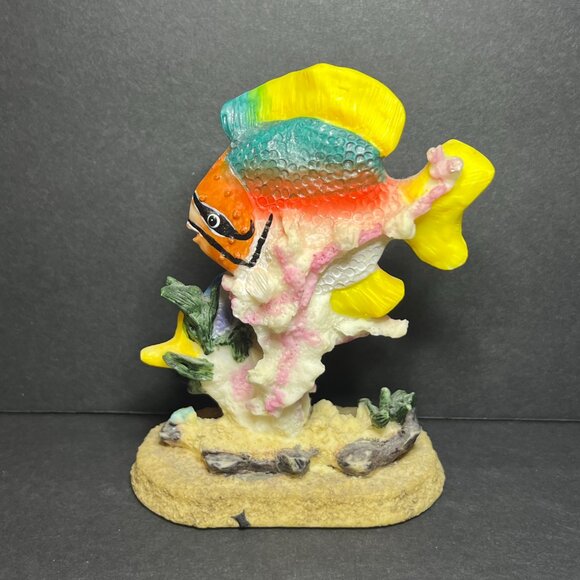 K's Collection Hand Painted Nautical Marine Tropical Fish Figure Sculpture 4.75" - Picture 4 of 7